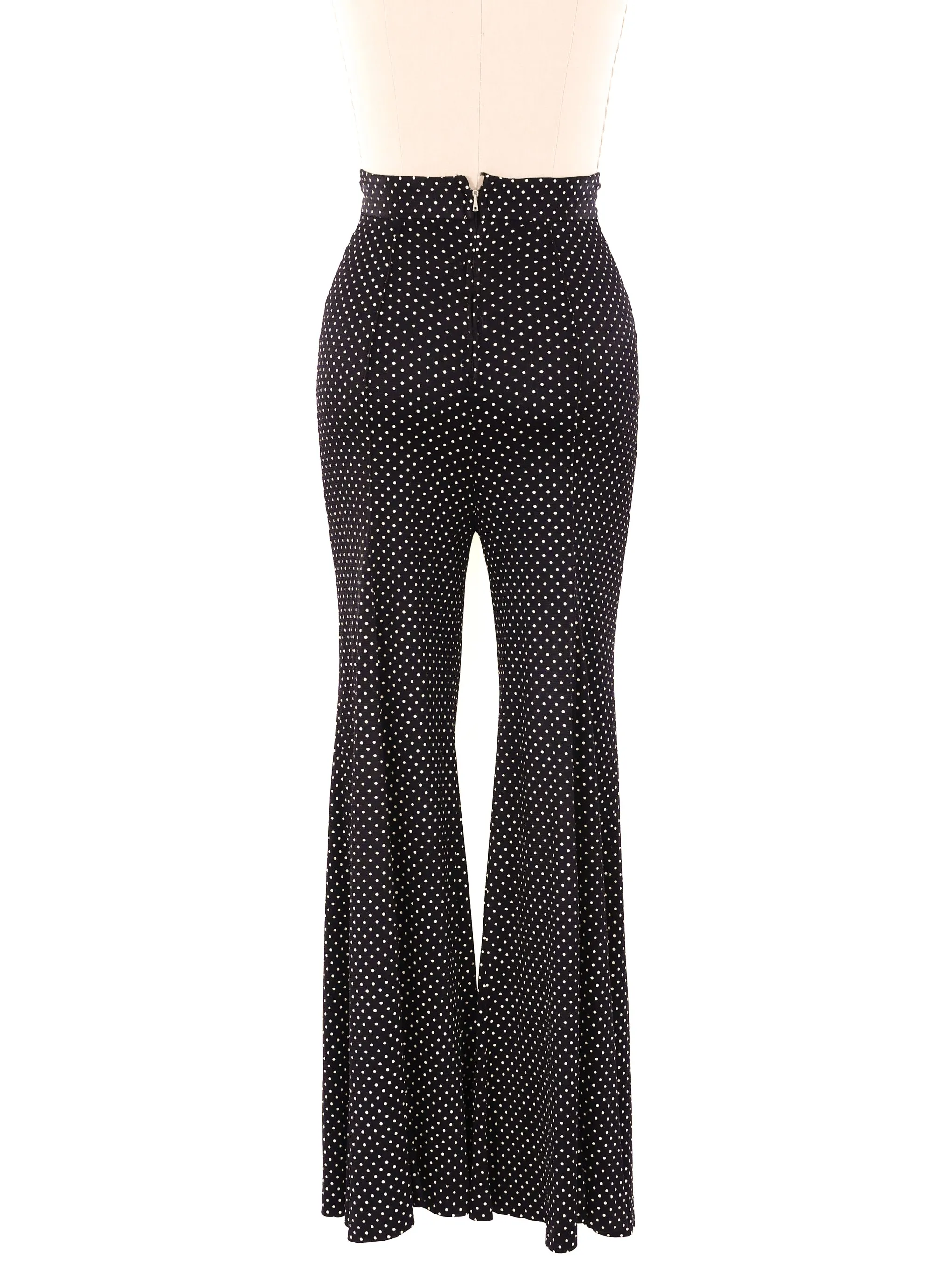 1970's Polka Dot Pant Suit