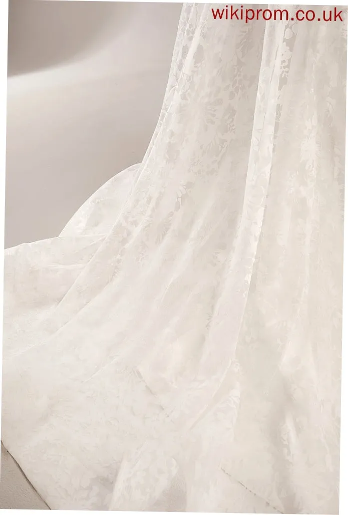 Ball-Gown/Princess V-neck Chapel Train Olivia Dress Wedding Dresses Wedding