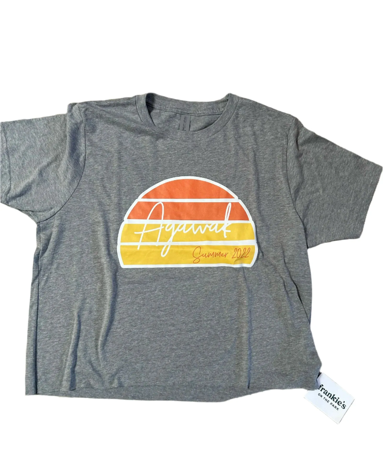 Camp Sample Tee Grey Sunset Agawak