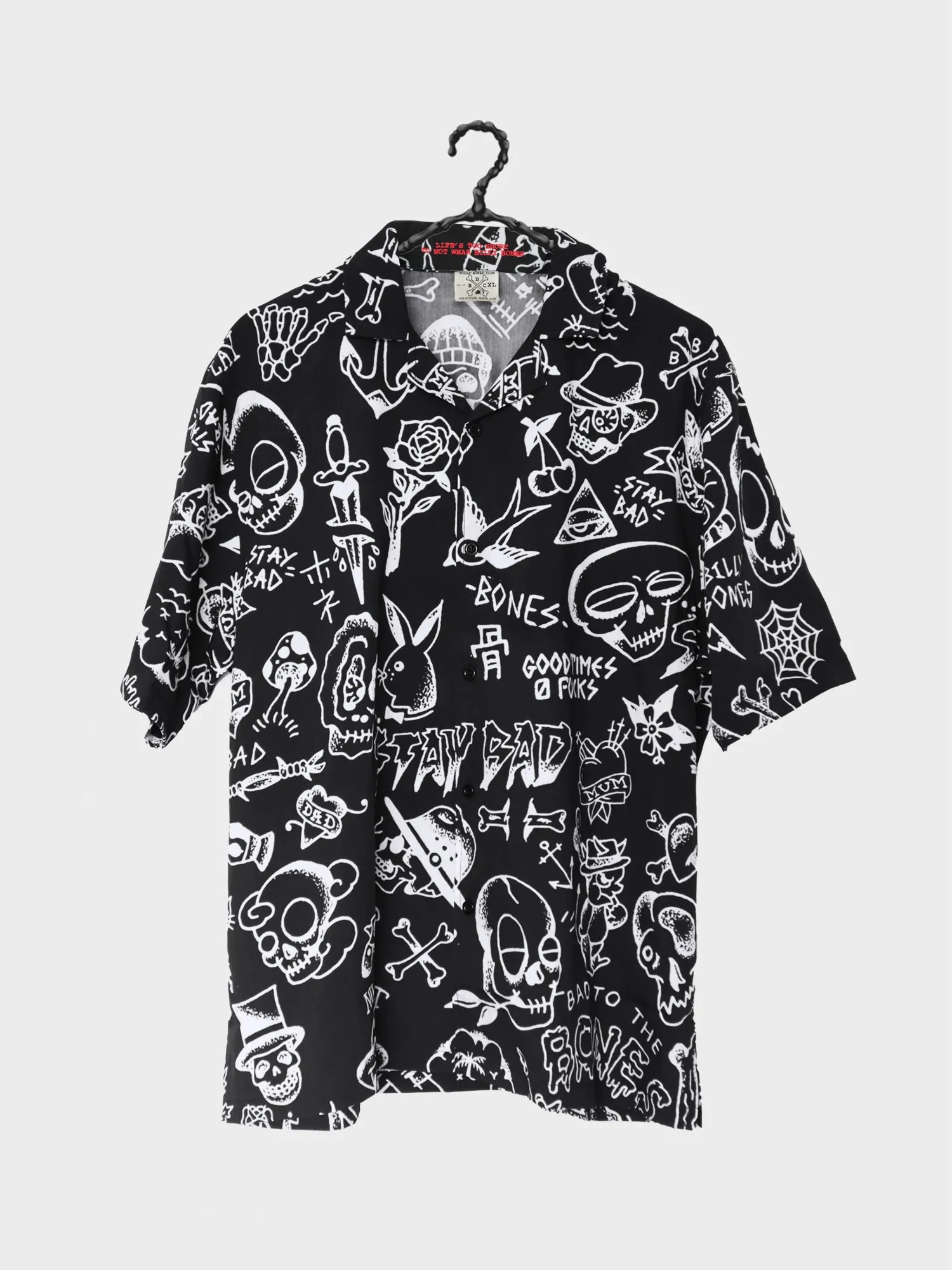 Day For It Bowlo Shirt - Charcoal