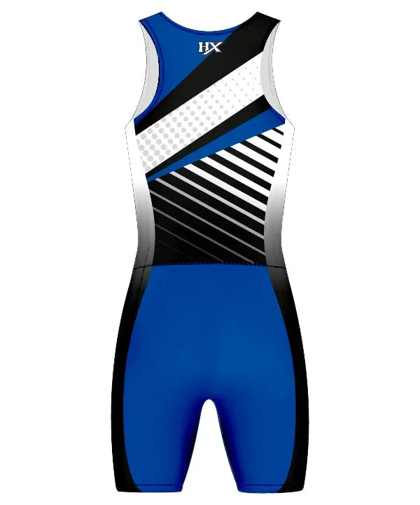 Edge Curved Hem Rowing Suit