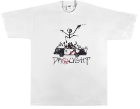 GRAFFITI POLICE CAR STICK DRUGHT GRAPHIC HIP HOP T SHIRT