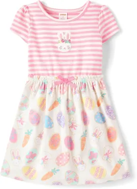 Gymboree Girls and Toddler Short Sleeve Fit and Flare Dresses