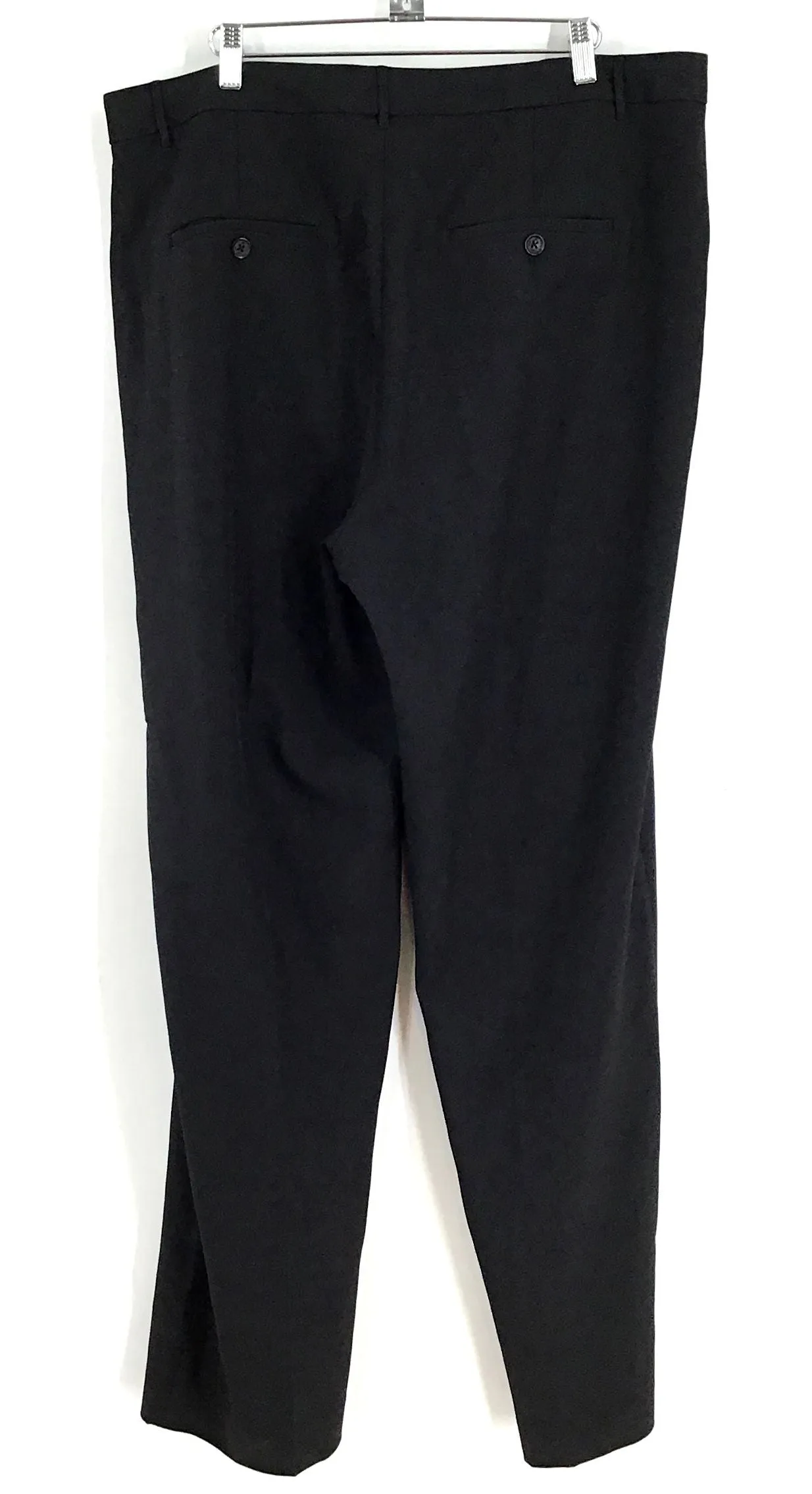NWT Banana Republic Women's Black Khaki Stretch Dress Pants - Size 16 Lot Of 2