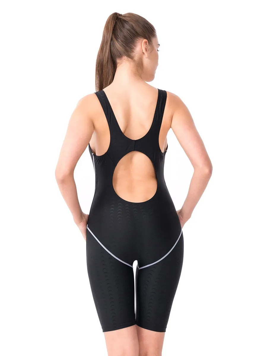 One Piece Bathing Suits Knee Length Bodysuits