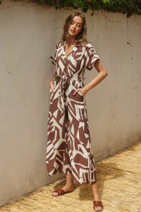 Riviera Ready Printed Jumpsuit