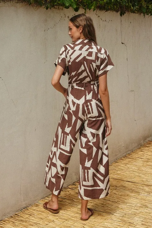 Riviera Ready Printed Jumpsuit