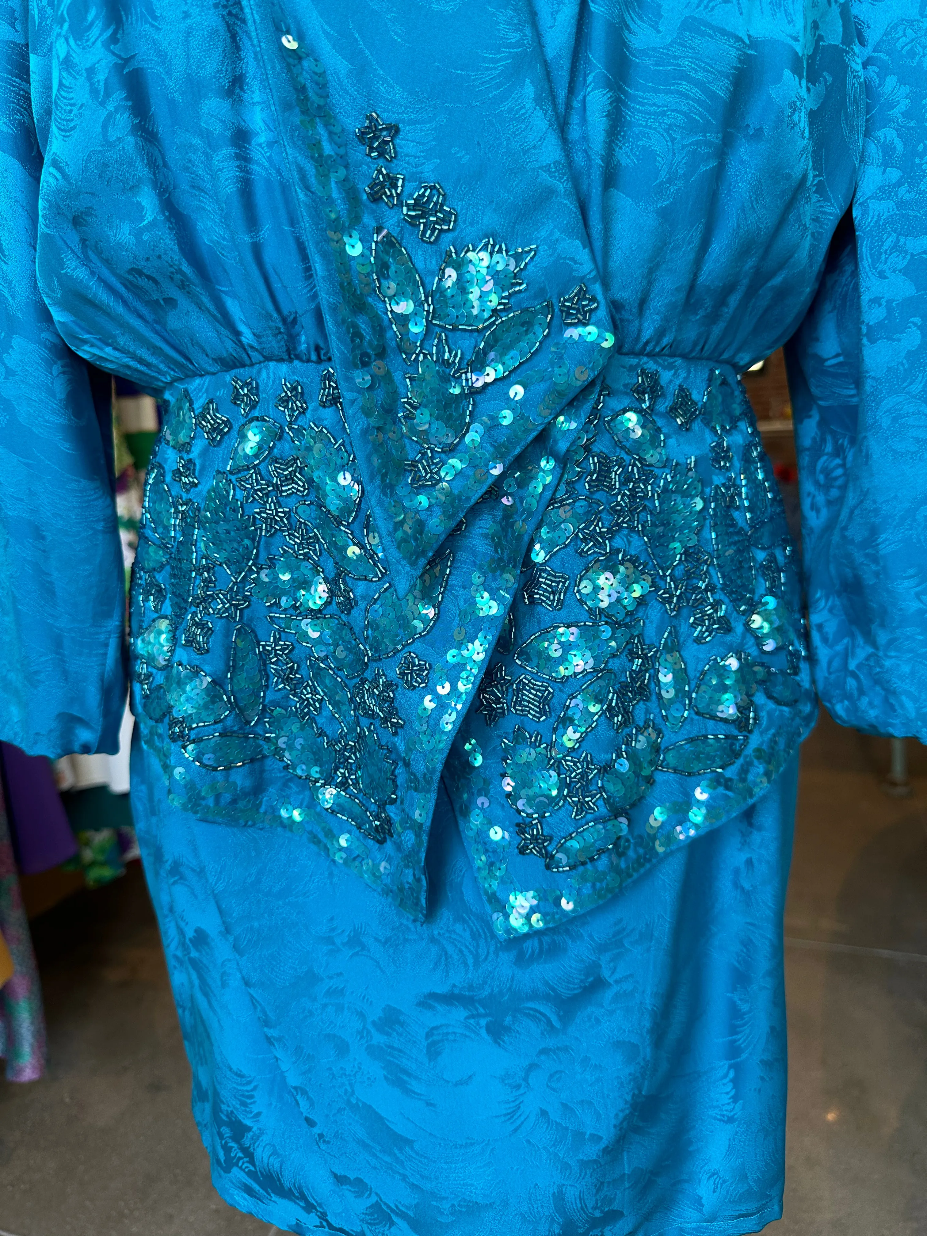 Silk Skirt Set