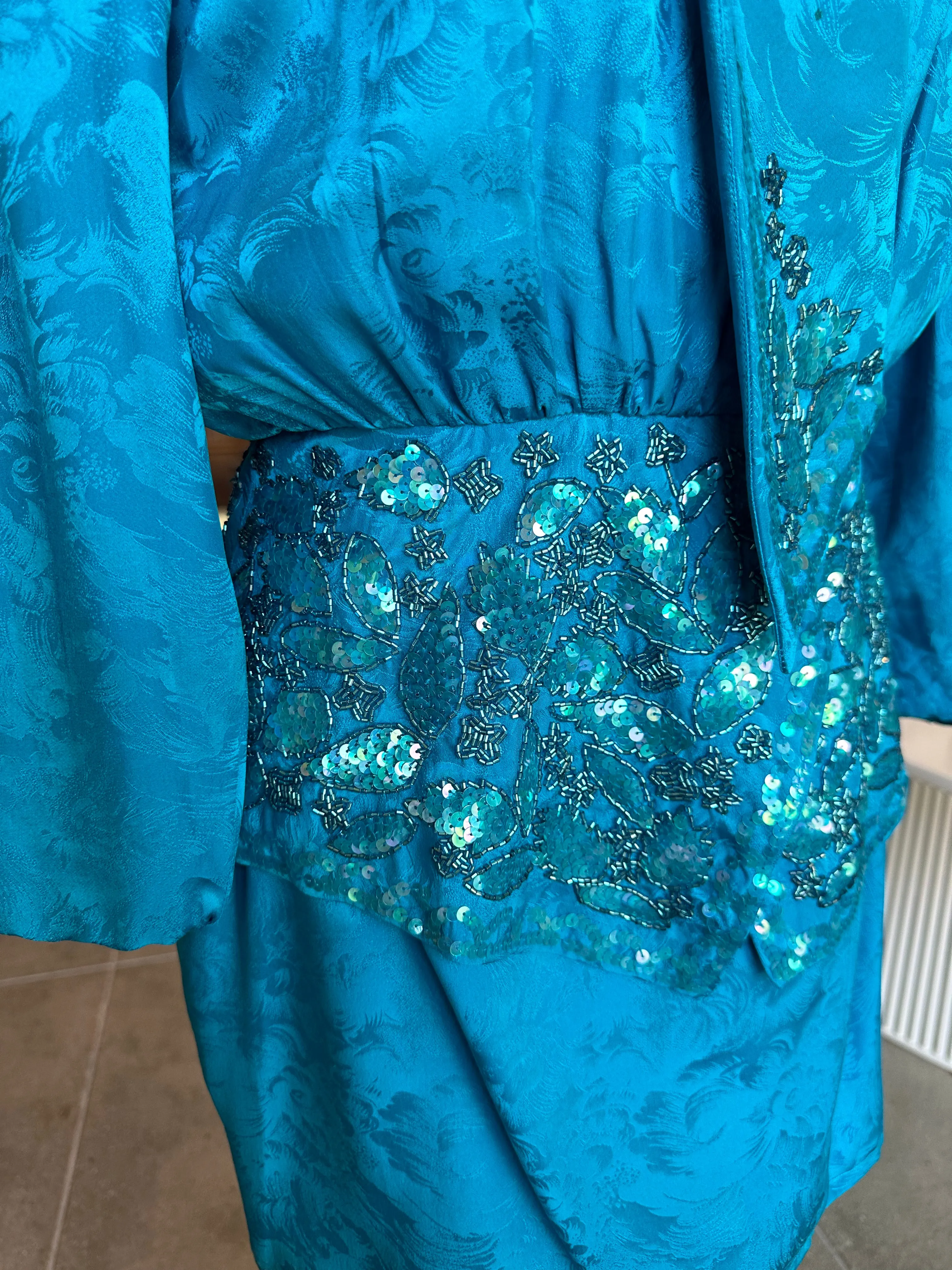 Silk Skirt Set