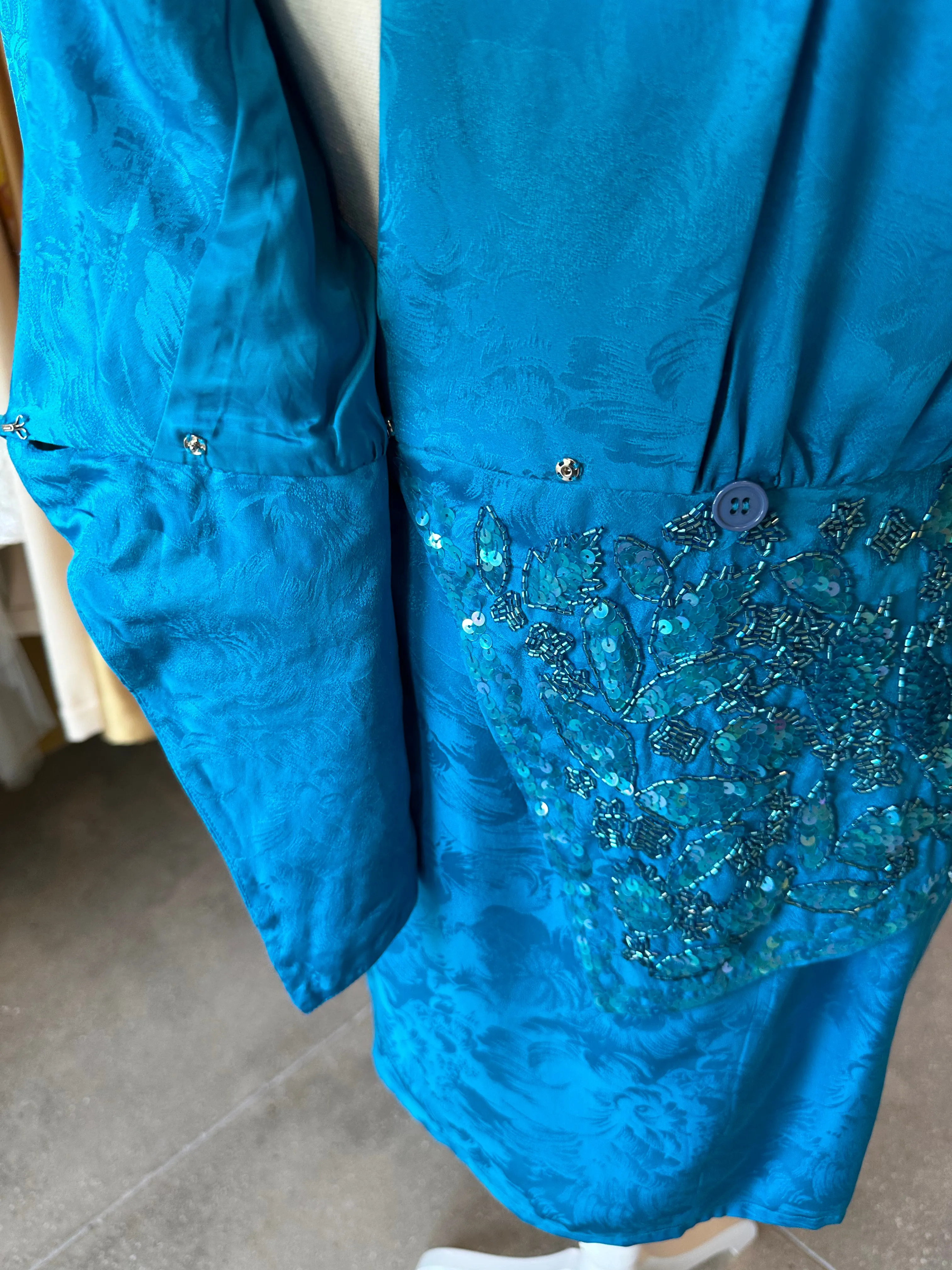 Silk Skirt Set