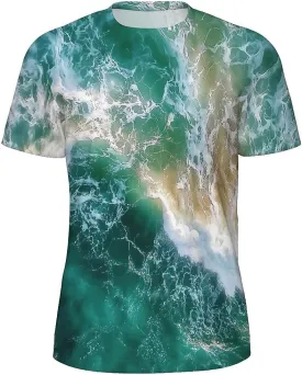 T-Shirts for Men Boys Unisex 3D Printed Shirts Short Sleeve Graphic Tees Shirt