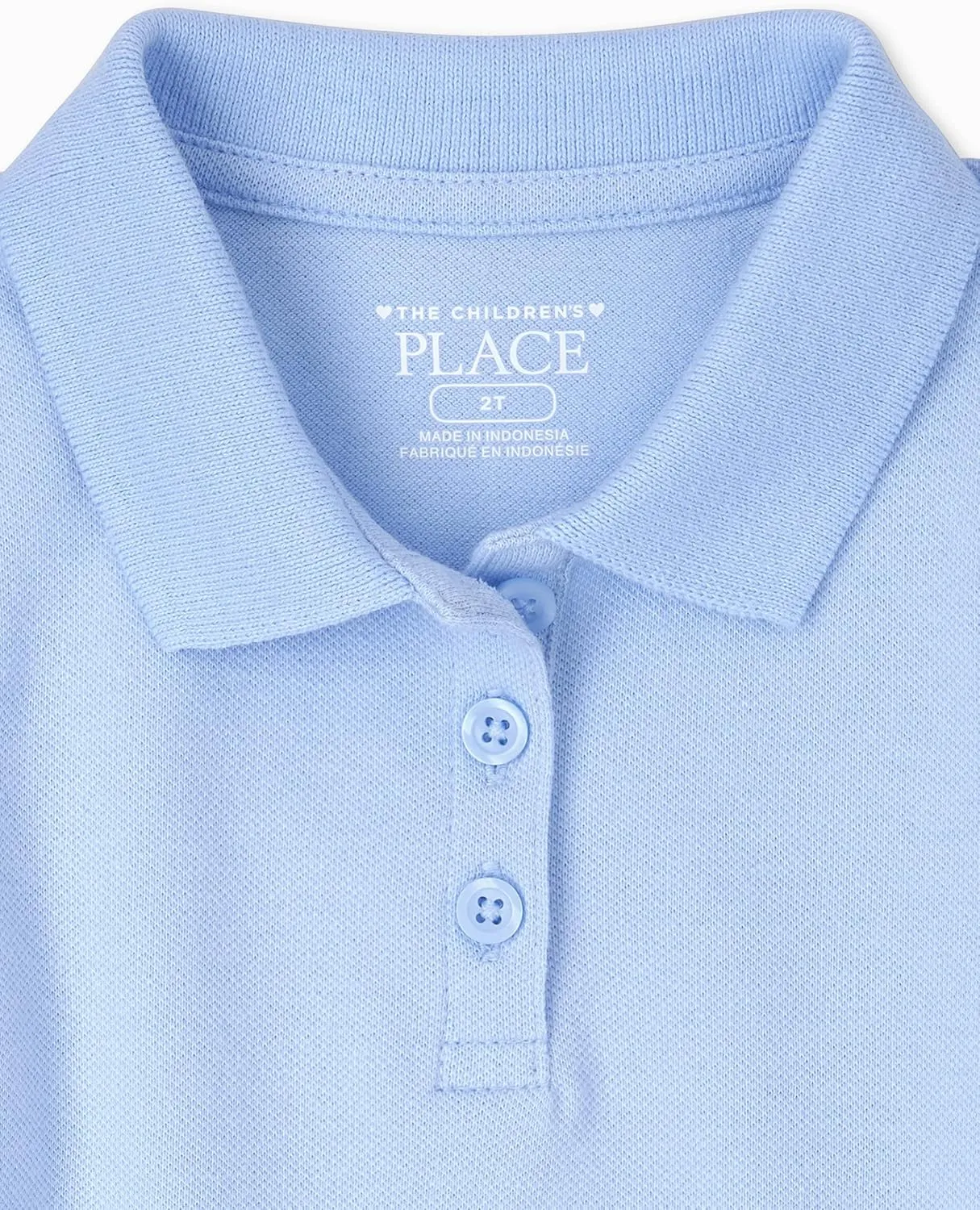 The Children's Place Baby Girls' and Toddler Short Sleeve Pique Polo