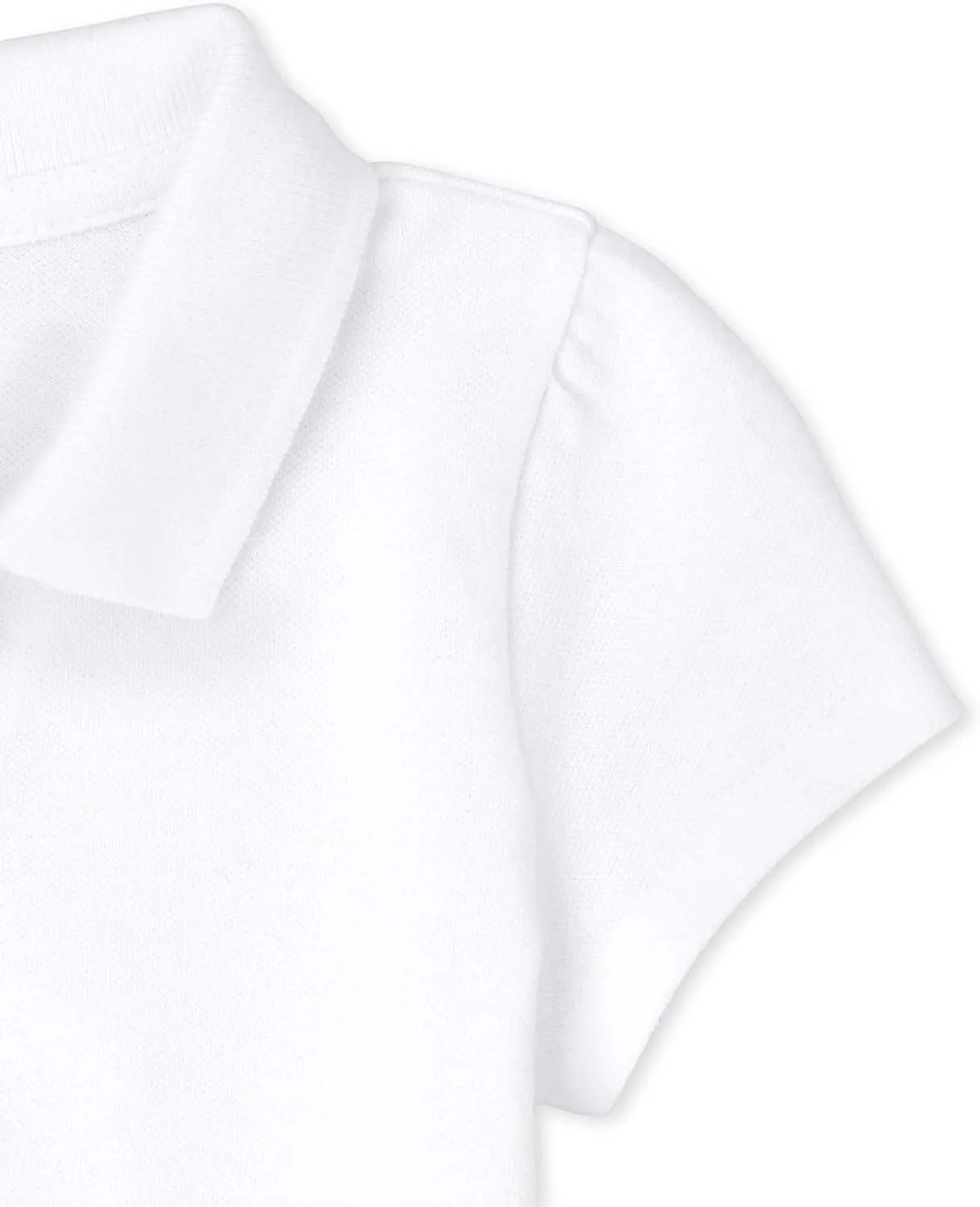 The Children's Place Baby Girls' and Toddler Short Sleeve Pique Polo