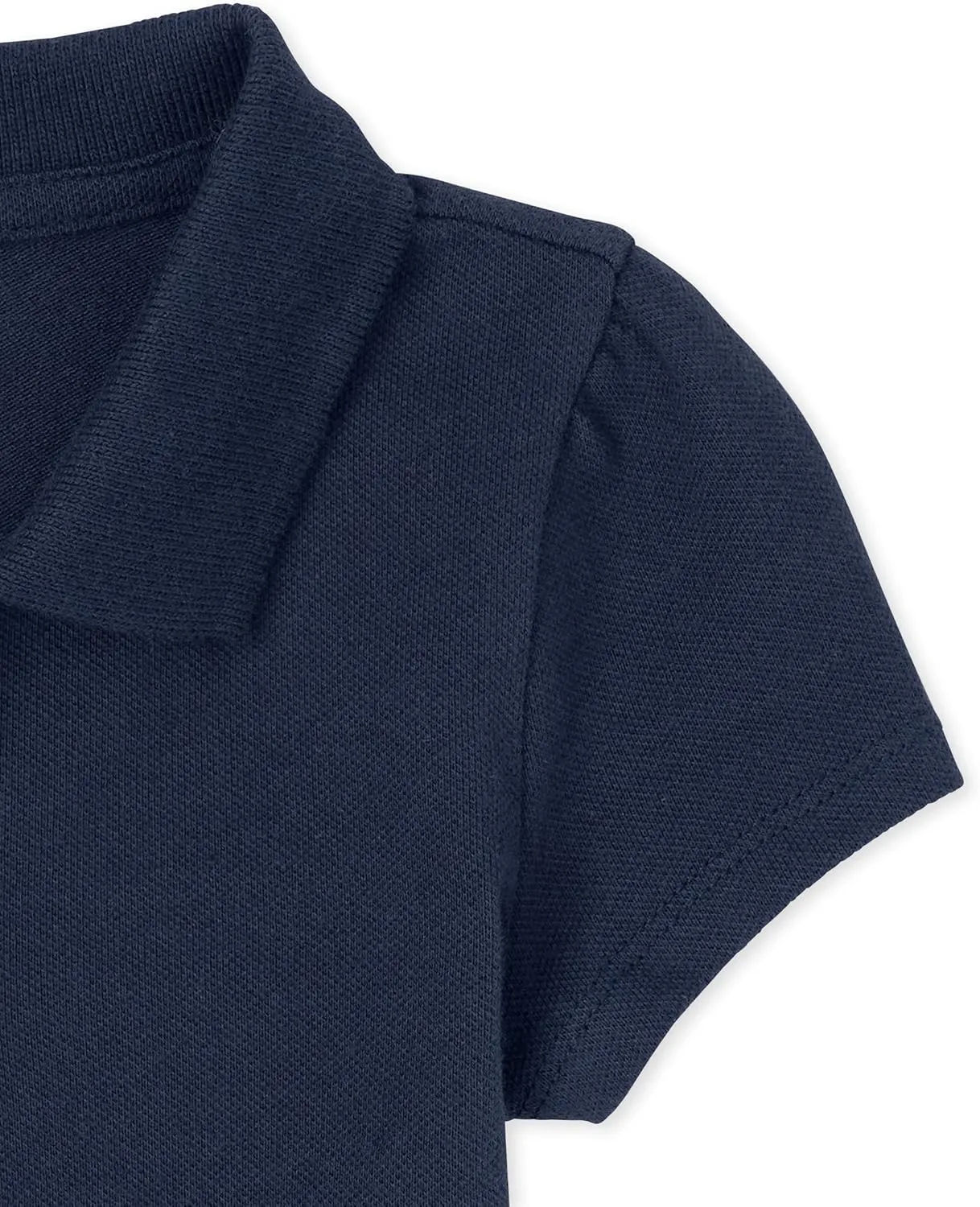 The Children's Place Baby Girls' and Toddler Short Sleeve Pique Polo