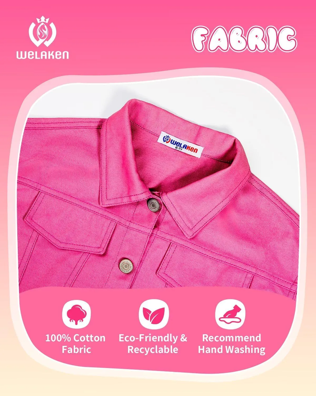WELAKEN Denim Skirt Sets for Girls Kids & Teen (Jean Jacket   Mini Skirts) II Girl's Clothing Sets