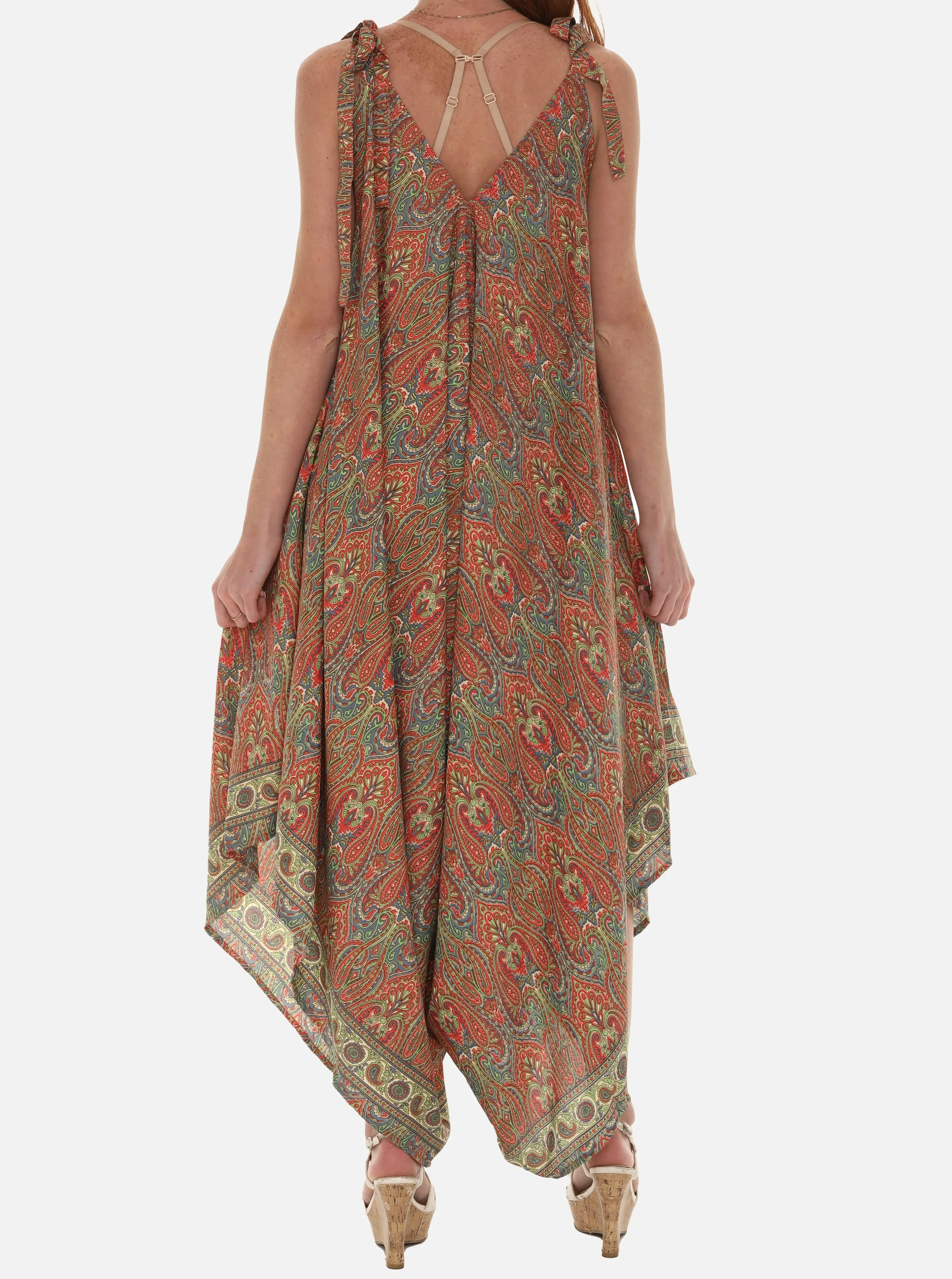 Women Printed Harem Jumpsuit