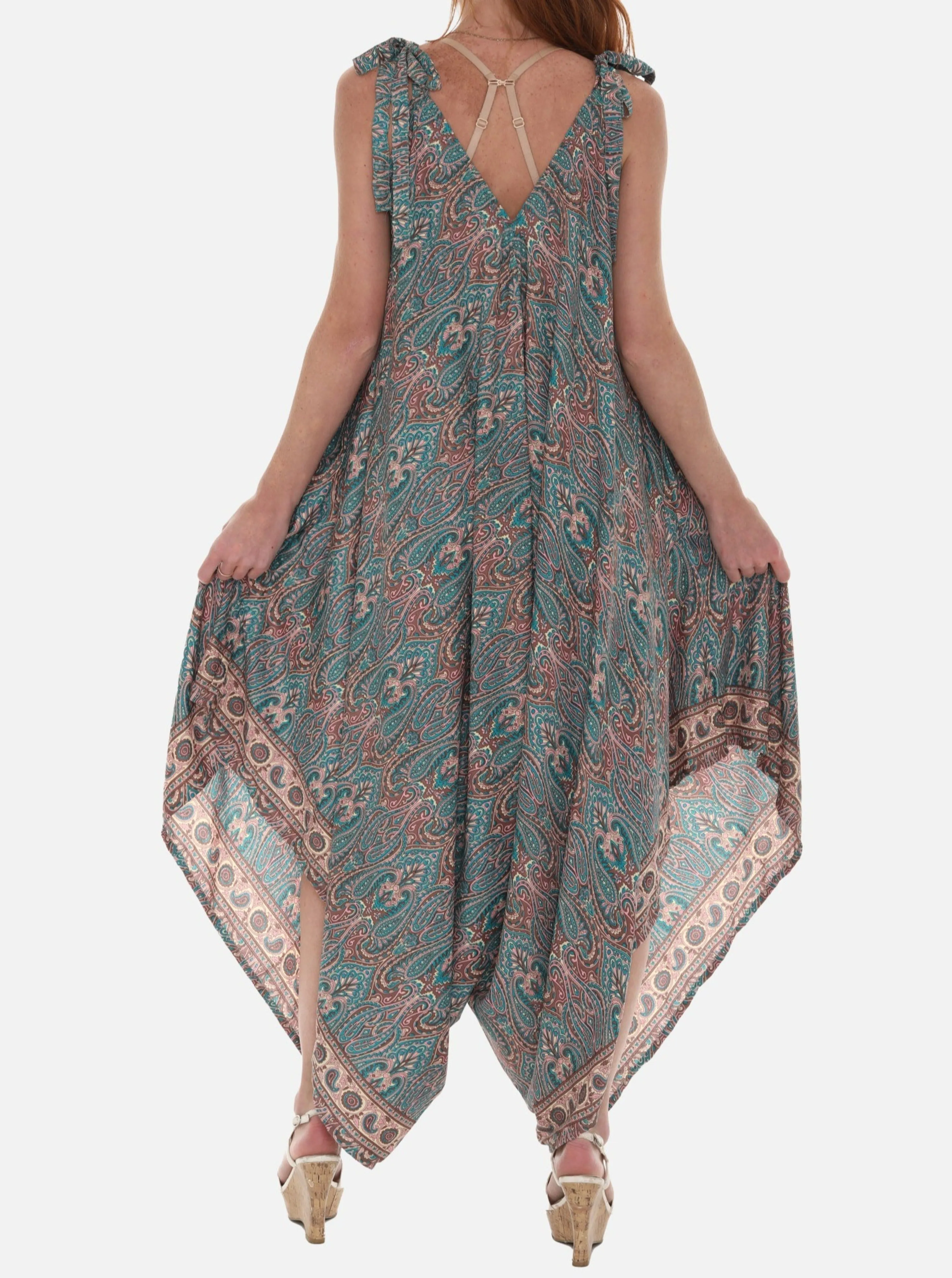 Women Printed Harem Jumpsuit