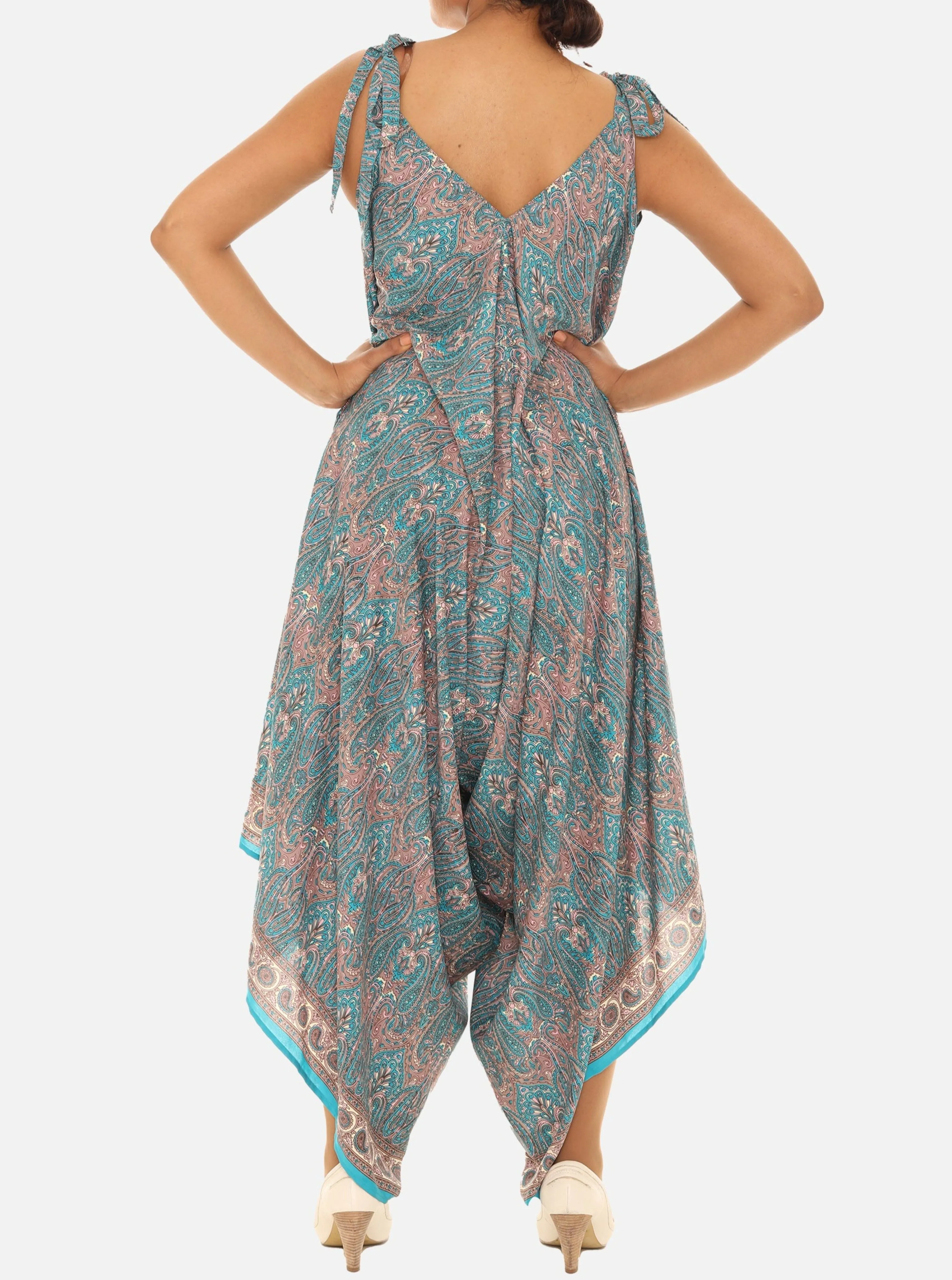 Women Printed Harem Jumpsuit