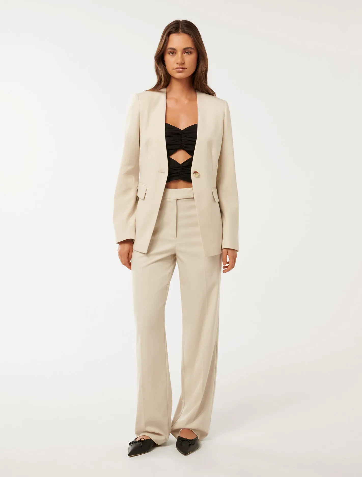 Xena Collarless Blazer